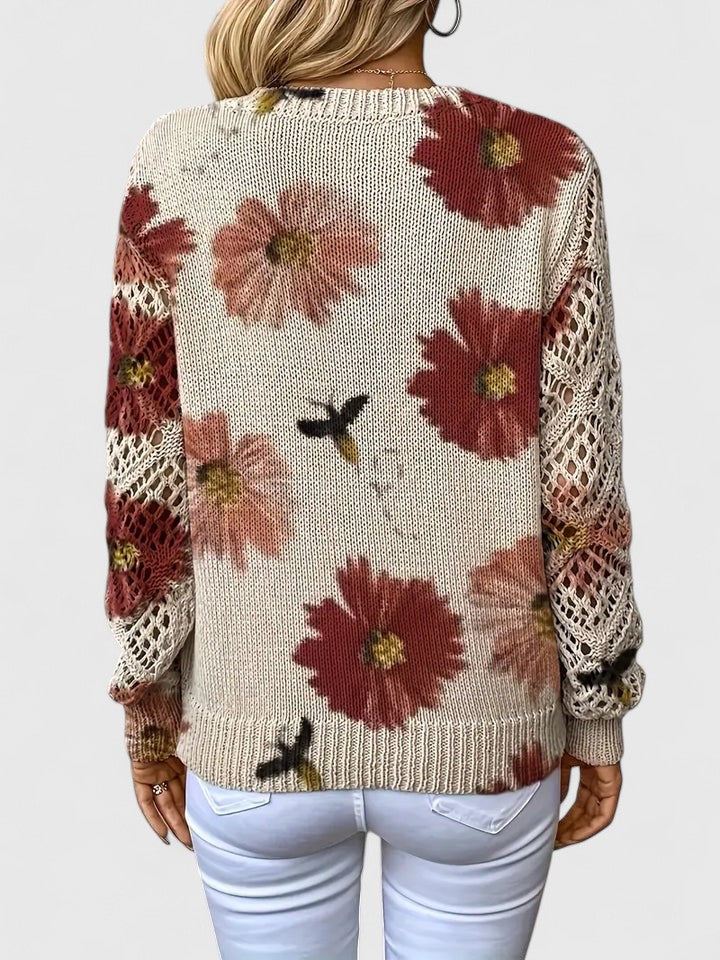 Women's Dressy Cardigan | Liza in Red - Juana Fashion