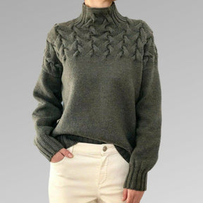 Women's Turtleneck Sweater — View 8