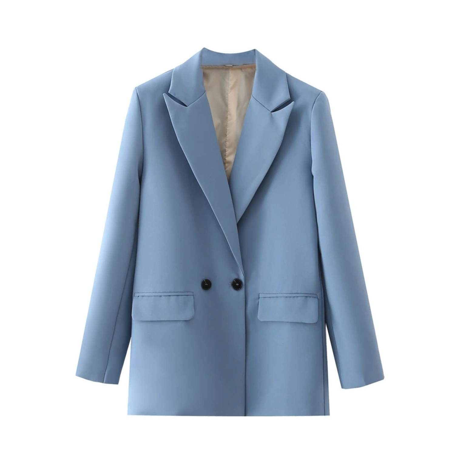Women's Double Breasted Blazer — View 9
