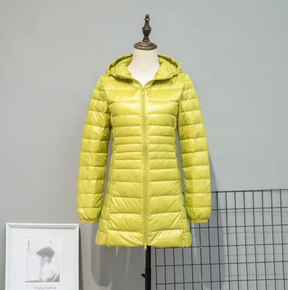 Women's Hooded Puffer Coat — View 8