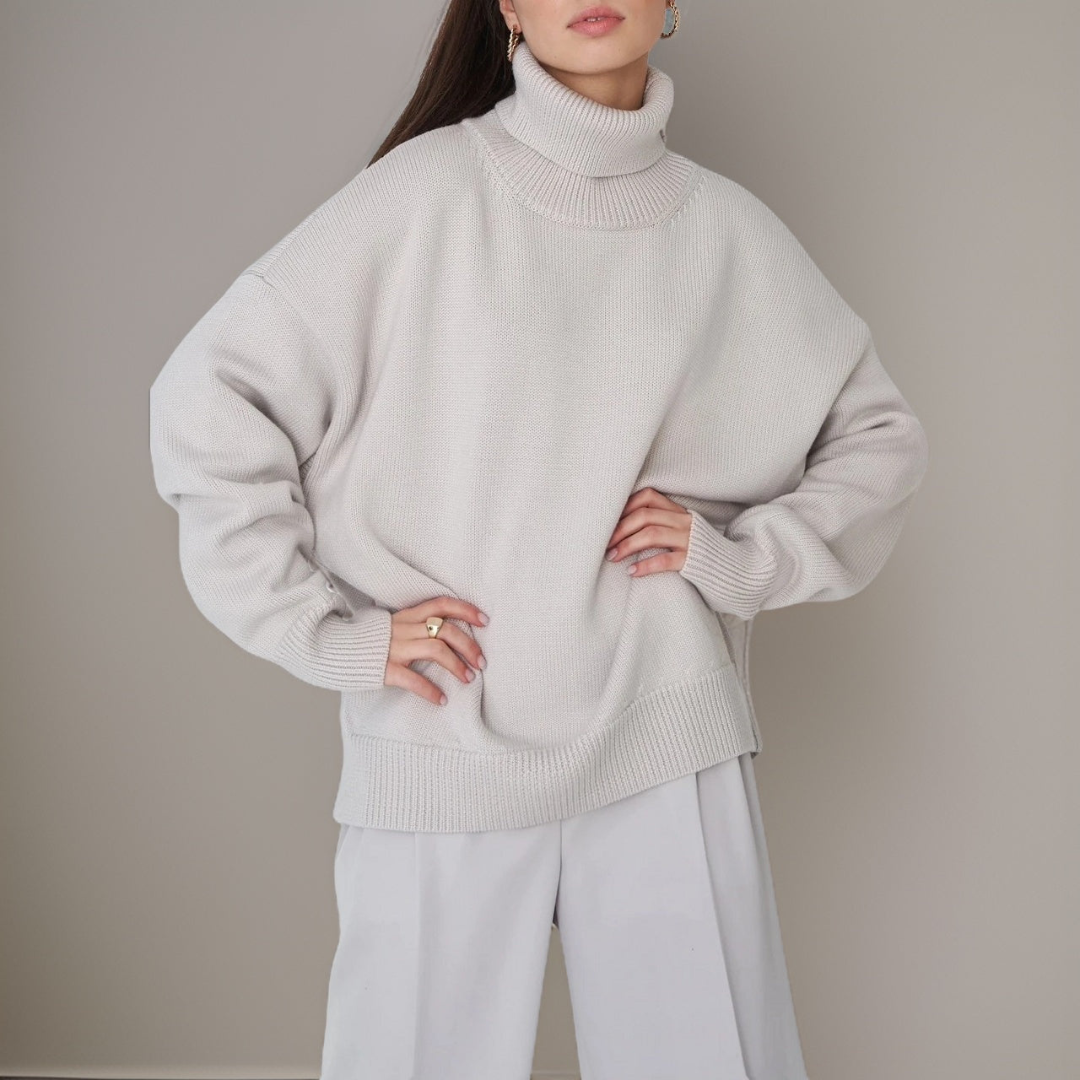 Women's Turtleneck Sweater — View 11