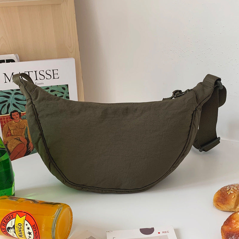Women's Crescent Crossbody Bag by Juana Fashion