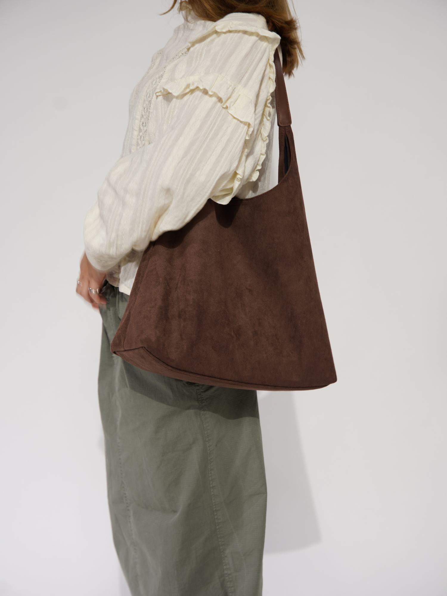 Women's Everyday Slouchy Shoulder Tote by Juana Fashion