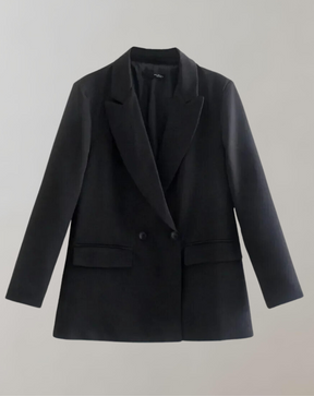 Women's Double Breasted Blazer — View 3
