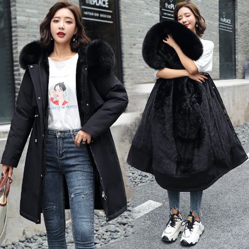 Women's Oversized Puffer Jacket — View 9
