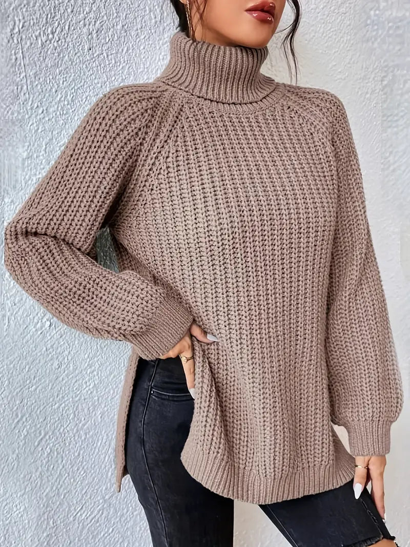 Women's Turtleneck Sweater — View 7