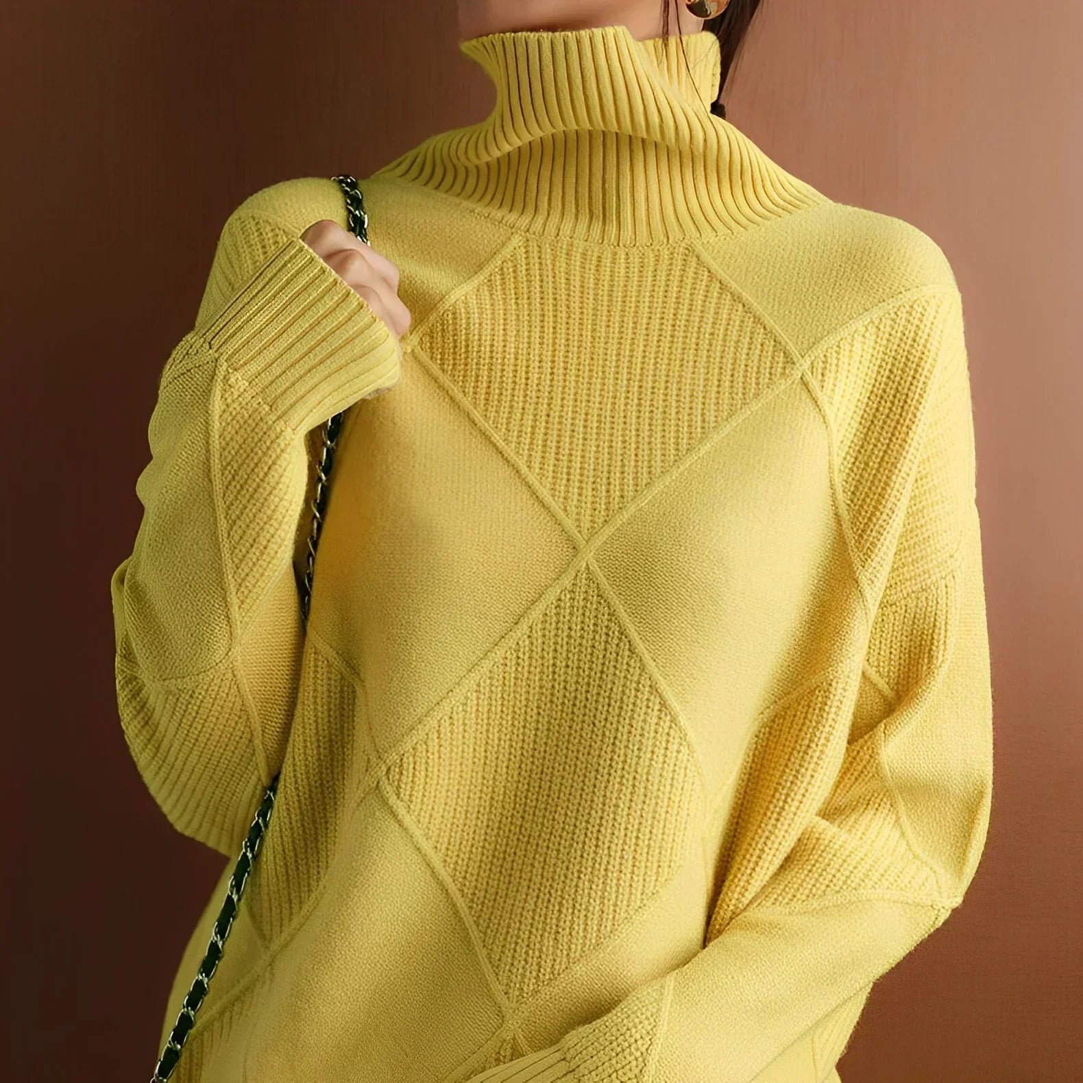 Women's Turtleneck Top — View 6