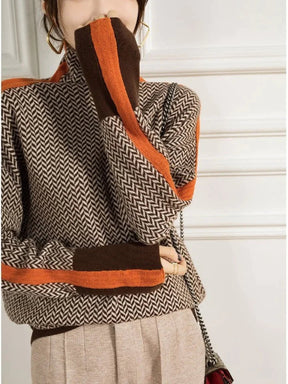 Women's Turtleneck Sweater — View 1