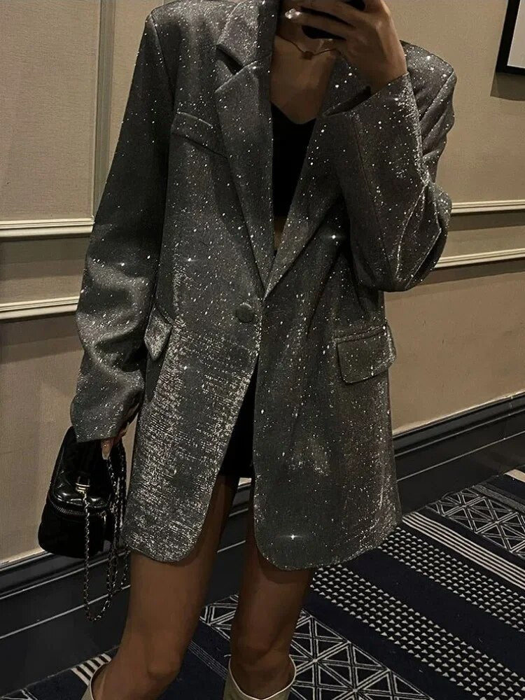 Women's Shimmer Blazer — View 4