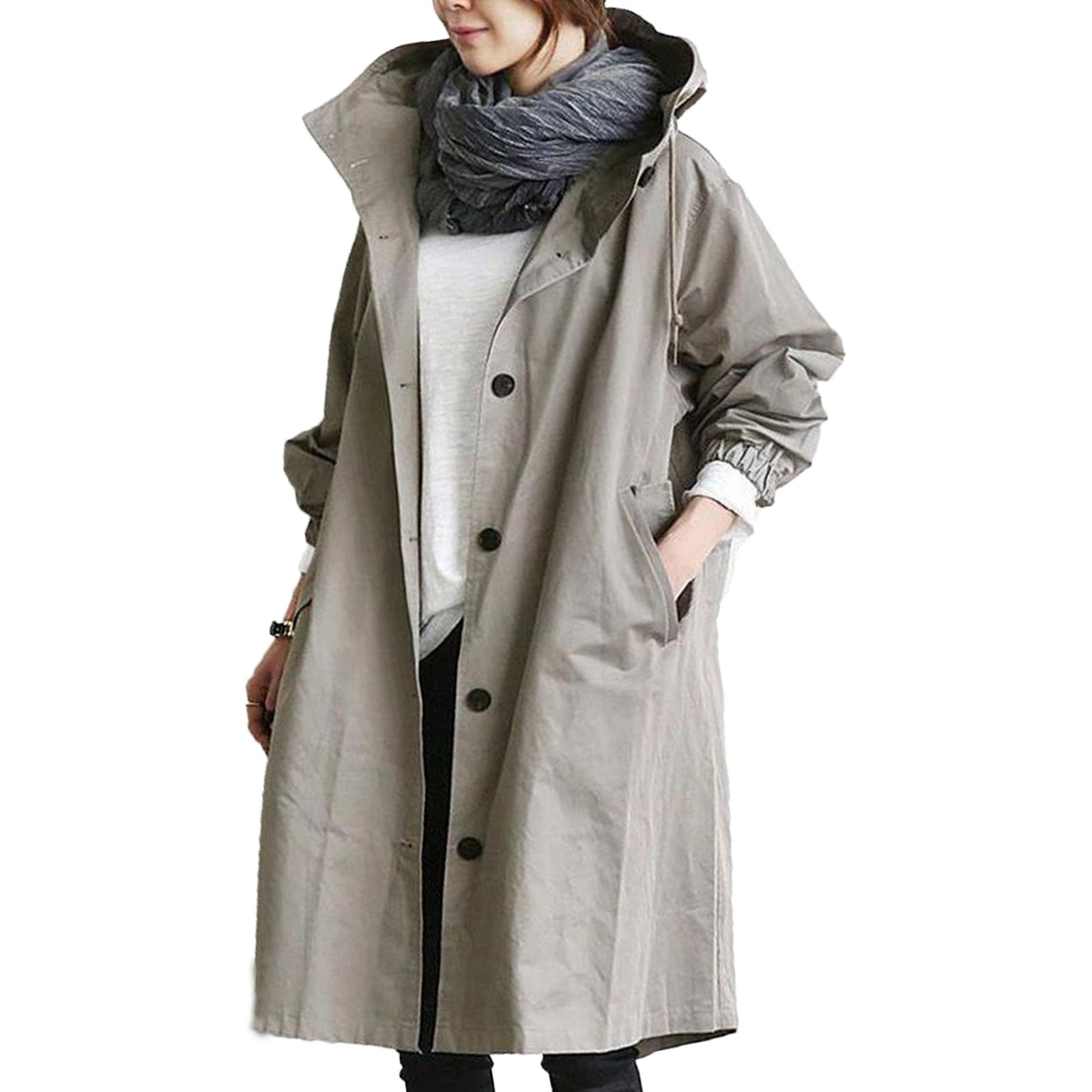 Women's Hooded Rain Jacket — View 4