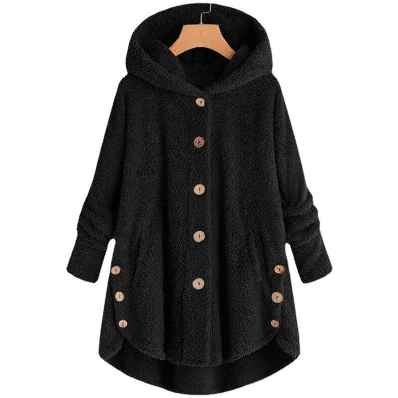 Women's Wool Hooded Coat — View 2