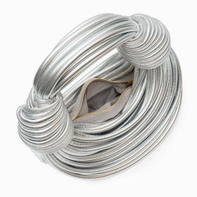 Women's Knot Handle Statement Handbag by Juana Fashion