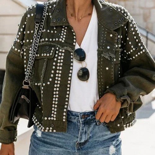 Women's Studded Jacket — View 1