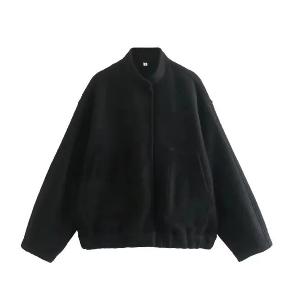 Women's Oversized Bomber Jacket — View 9