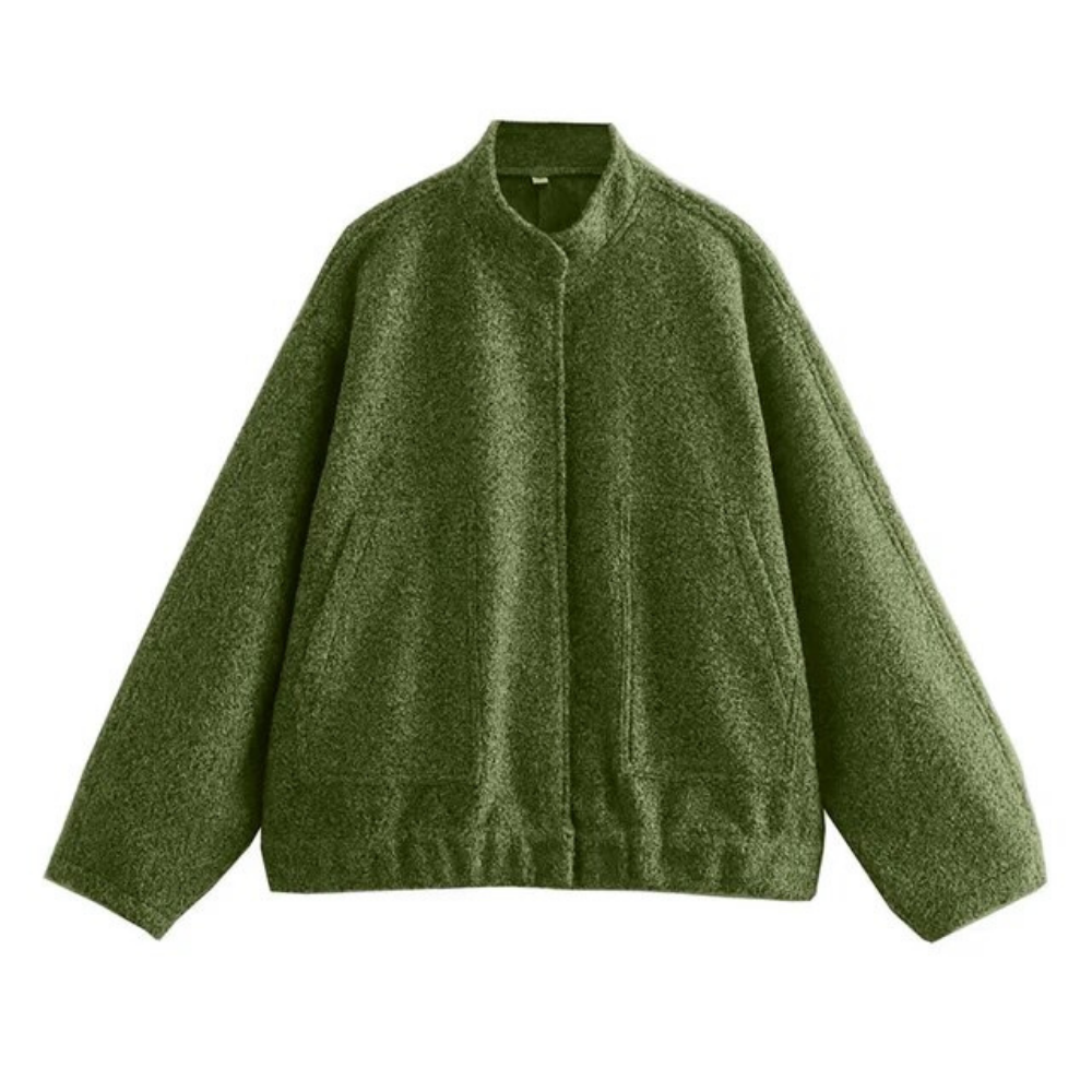 Women's Oversized Bomber Jacket — View 10