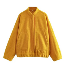 Women's Oversized Bomber Jacket — View 12