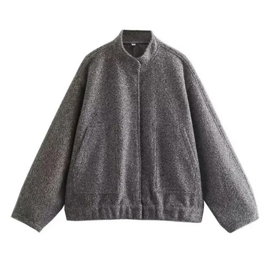 Women's Oversized Bomber Jacket — View 1
