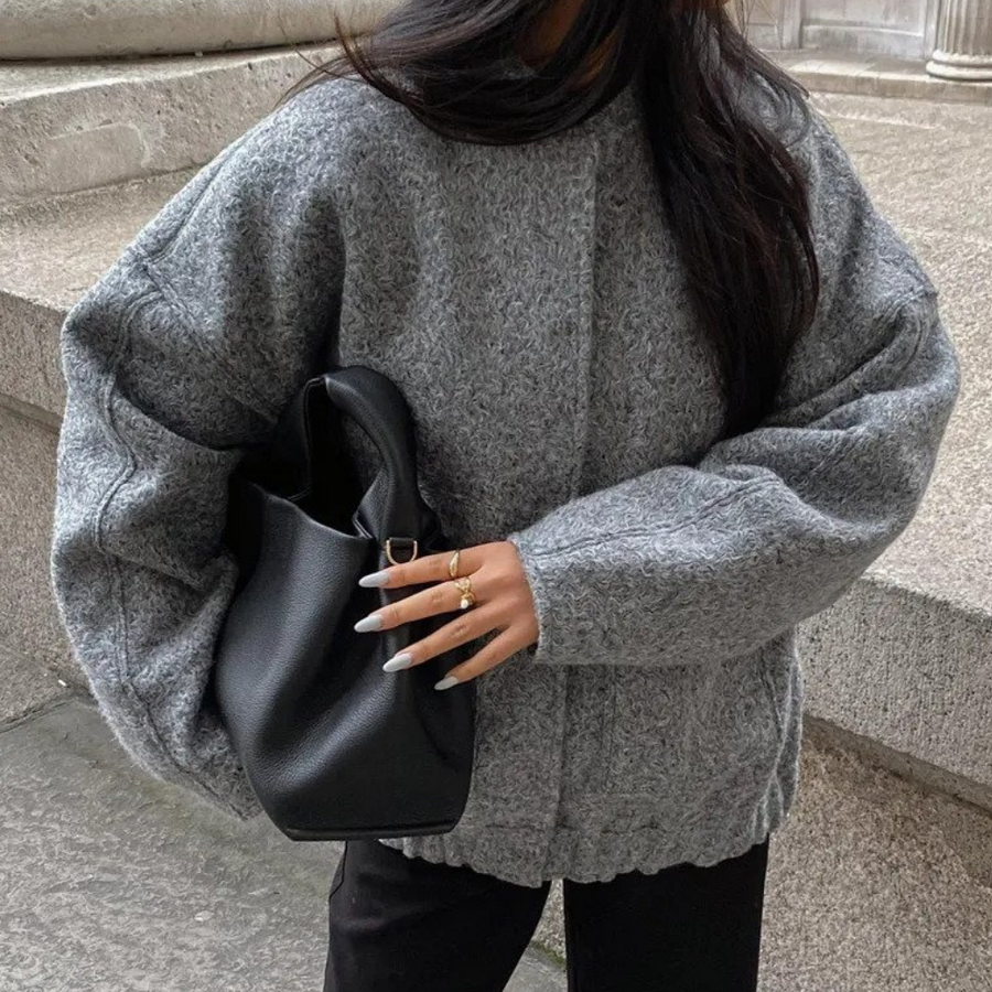Women's Oversized Bomber Jacket — View 2