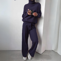 Women's Two Piece Longline Knit Set — View 5