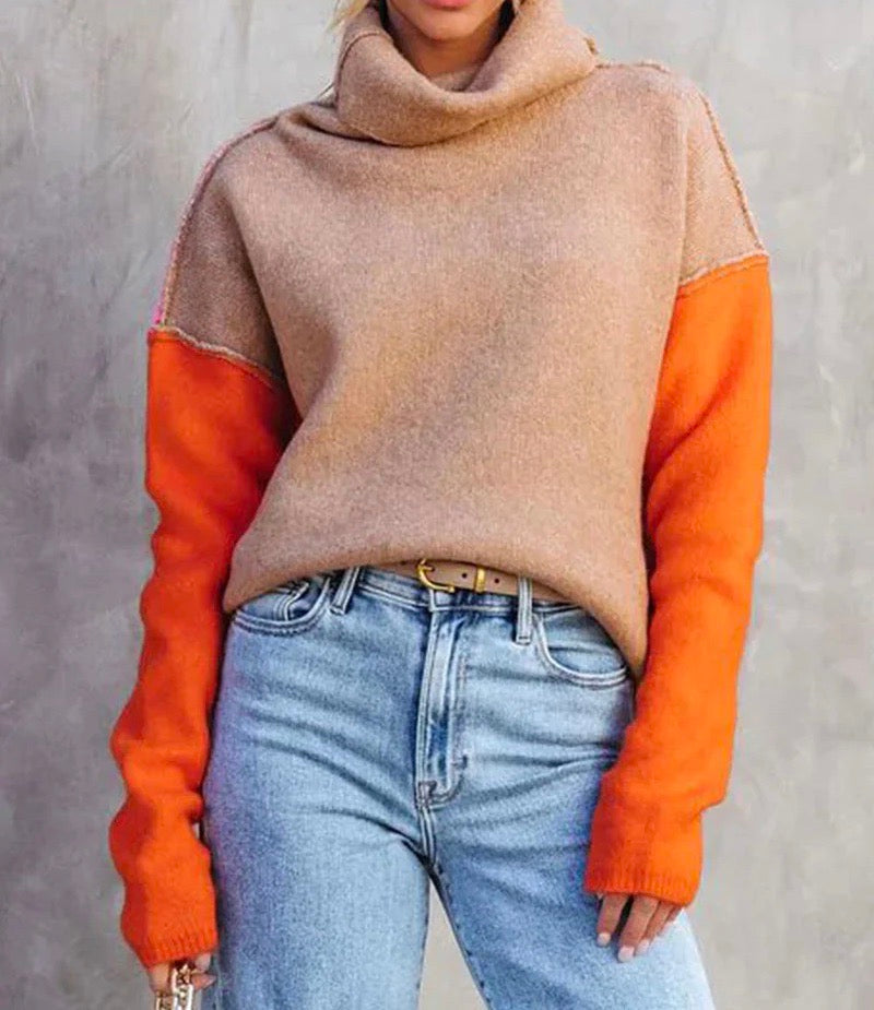 Women's Turtleneck Sweater — View 4