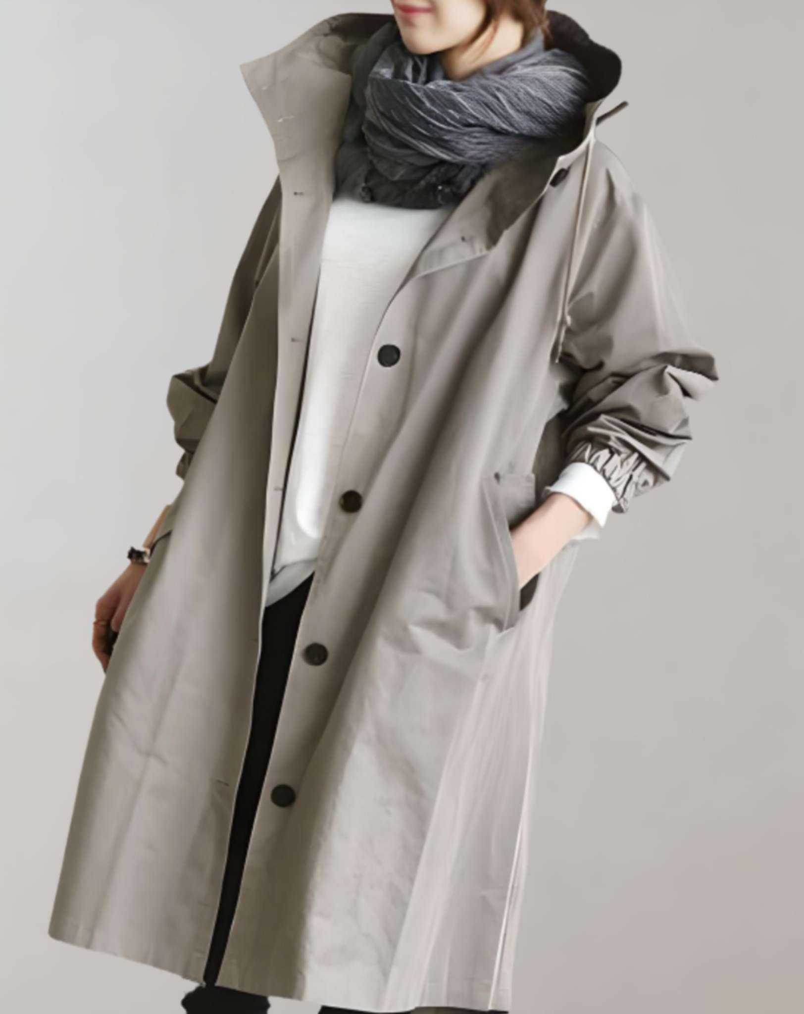 Women's Hooded Coat — View 6