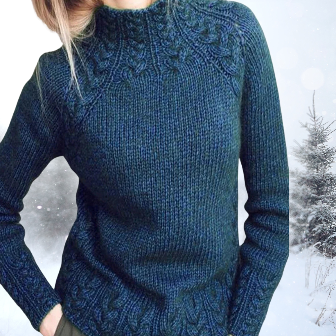 Women's Turtleneck Sweater — View 16