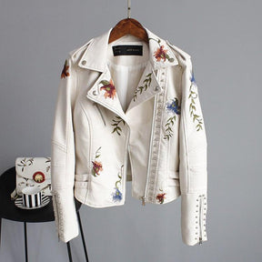 Women's Floral Studded Jacket — View 7