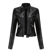 Women's Faux Leather Jacket — View 2