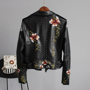 Women's Floral Studded Jacket — View 2
