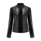 Women's Leather Look Jacket — View 12