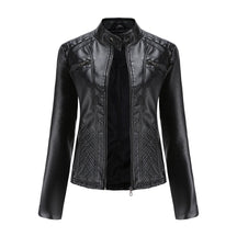 Women's Leather Look Jacket — View 12