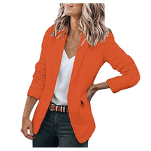 Women's Relaxed Open-Front Blazer | Jacqueline in Navy - Juana Fashion