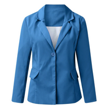 Women's Relaxed Open-Front Blazer | Jacqueline in Navy - Juana Fashion