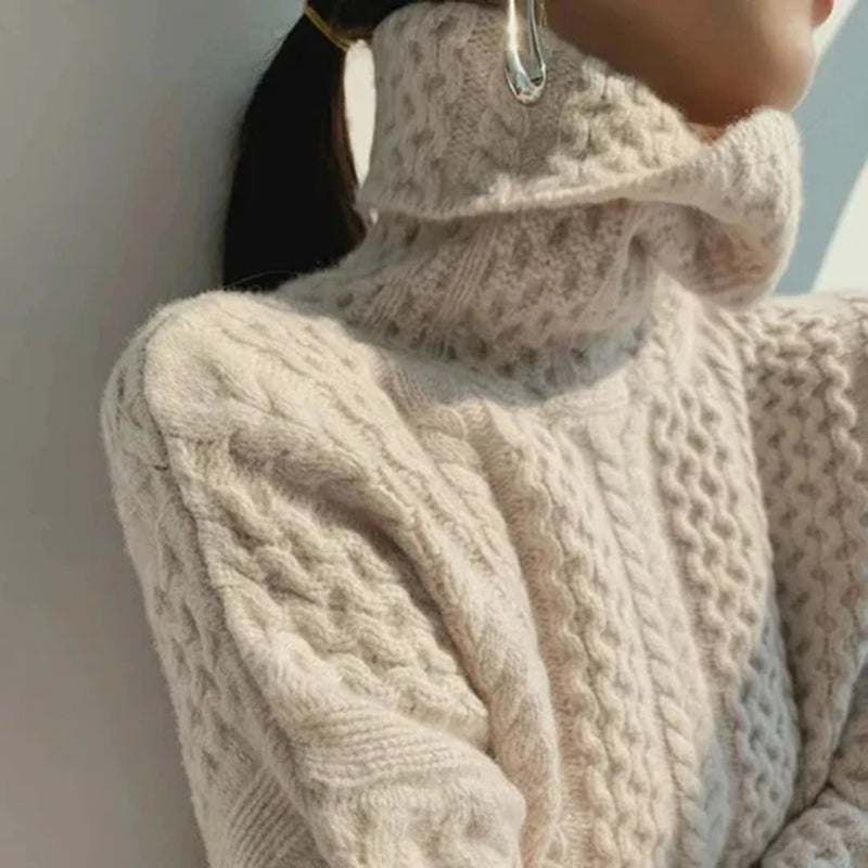 Women's Turtleneck Sweater — View 6