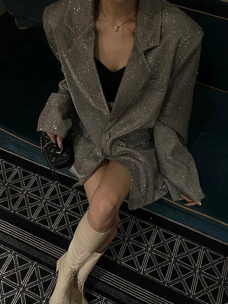 Women's Shimmer Blazer — View 1