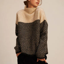 Women's Turtleneck Sweater — View 3