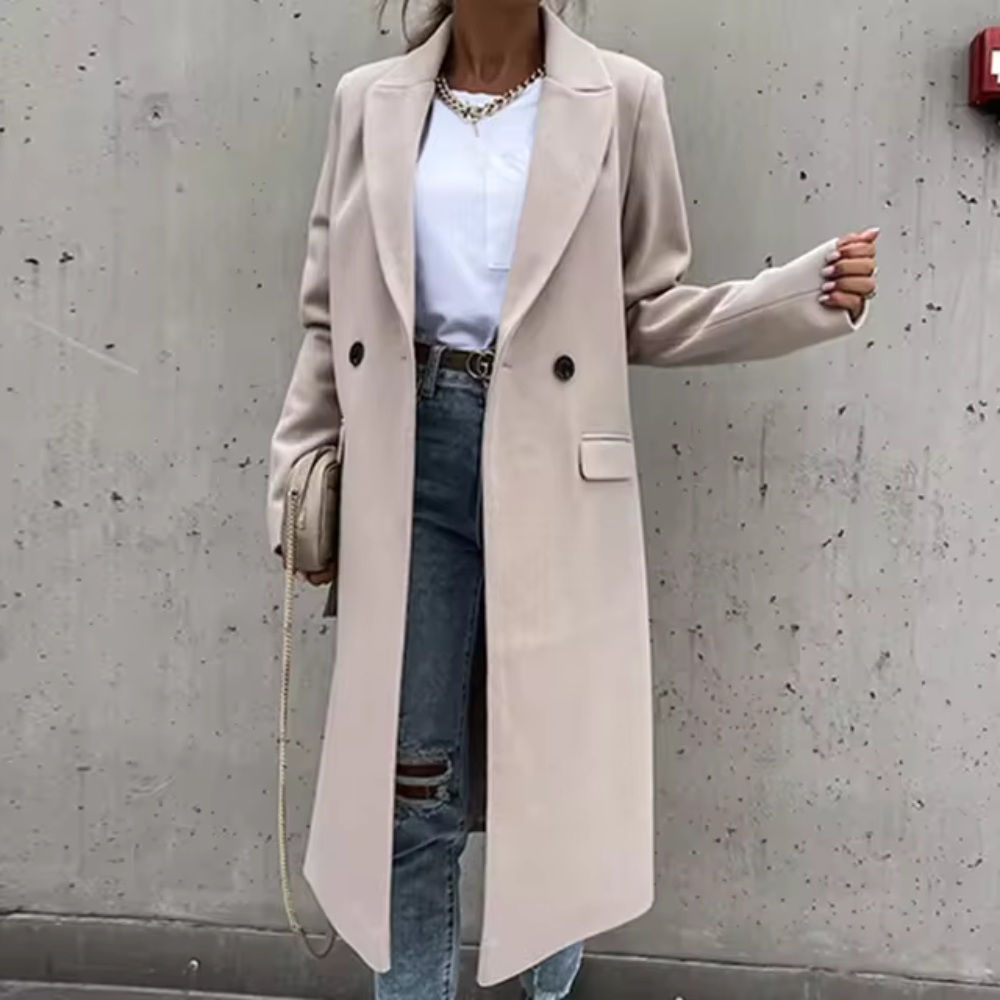 Women's Longline Coat — View 1