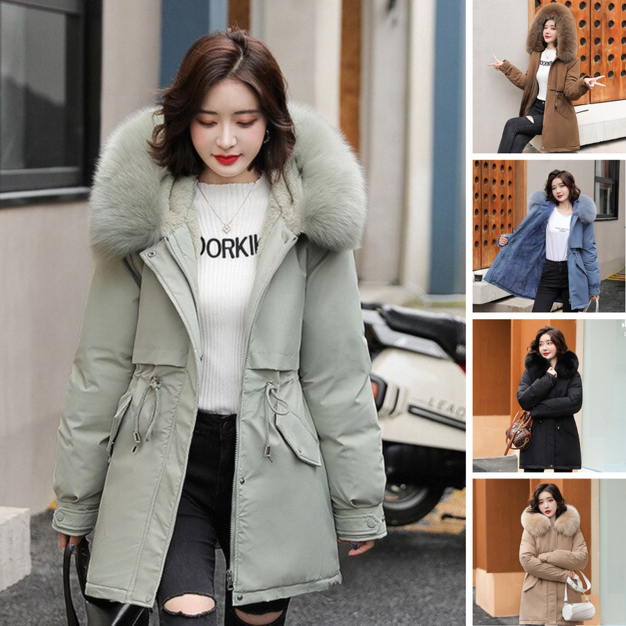 Women's Longline Parka Coat — View 1
