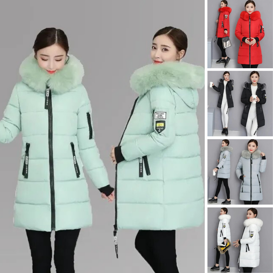 Women's Wool Parka Coat — View 2