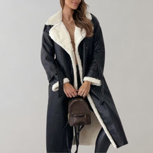 Women's Single Breasted Coat — View 7