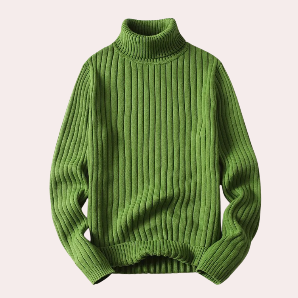 Women's Turtleneck Sweater — View 3