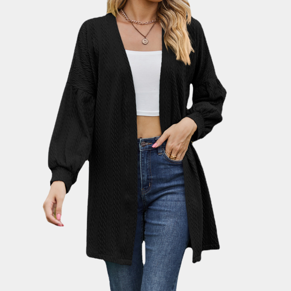 Women's Long Sleeve Cardigan — View 4
