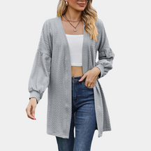 Women's Long Sleeve Cardigan — View 3