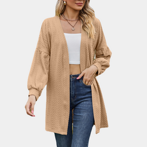 Women's Long Sleeve Cardigan — View 2