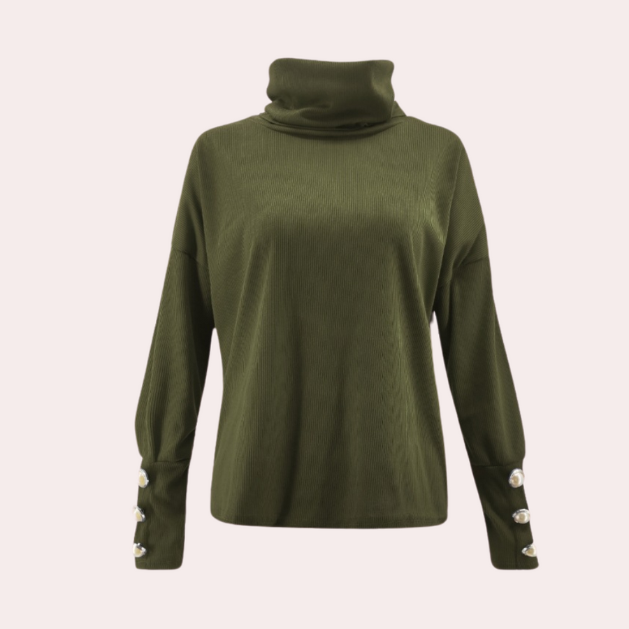 Women's Turtleneck Sweater — View 1