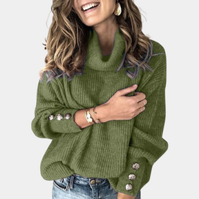 Women's Turtleneck Sweater — View 3