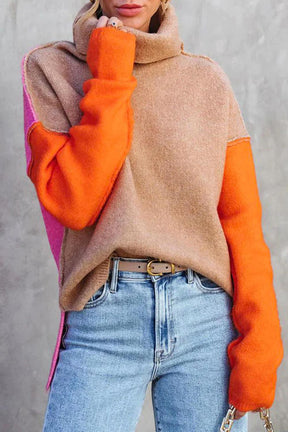 Women's Turtleneck Sweater — View 9