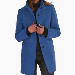 Women's Classic Winter Coat | Jessica in Green - Juana Fashion