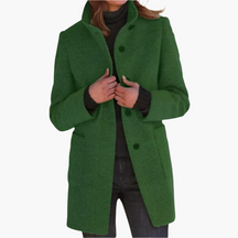 Women's Classic Winter Coat | Jessica in Black - Juana Fashion