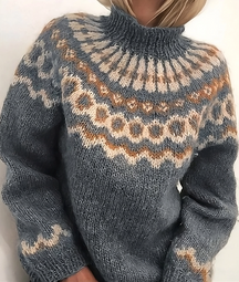 Women's Turtleneck Sweater — View 4